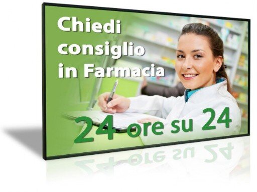 Segnaletica digitale farmacie